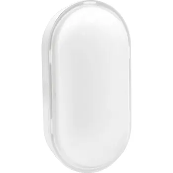 CENTURY SIMPLY LED stropní svítidlo venkovní bílé Oval 16W 4000K 1280lm CB IP65