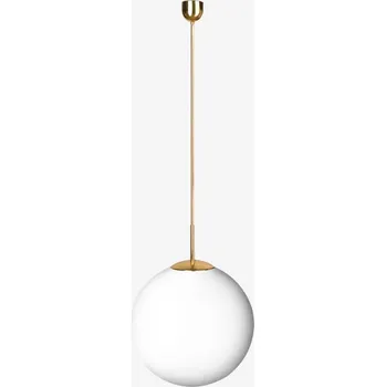 Osvětlení LUCIS závěsné svítidlo POLARIS ZT 1x100(77)W E27 sklo mosaz opál ZT.11.300.84