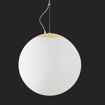 OSMONT ADR62700 ADRIA L5 HP závěsné skleněné svítidlo mosaz leštěná / bílá IP40 4000 K 65W LED DALI