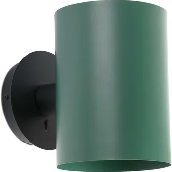 Nástěnné svítidlo FARO GUADALUPE nástěnná lampa, černá/zelená