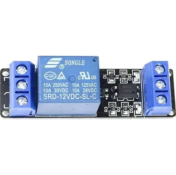 Počítač Modul relé 1x, napájení 12V, s optočlenem