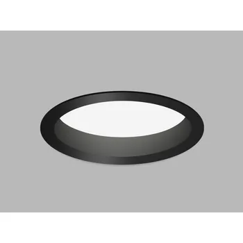 LED2 2235353D KAPA 19, B DALI/PUSH DIM 25W 3000K/3500K/4000K zápustná černá