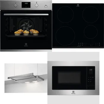 Set domácích spotřebičů ELECTROLUX KODGH70TX + ELECTROLUX LIR60430 + ELECTROLUX LFP326S + ELECTROLUX EMS4253TEX