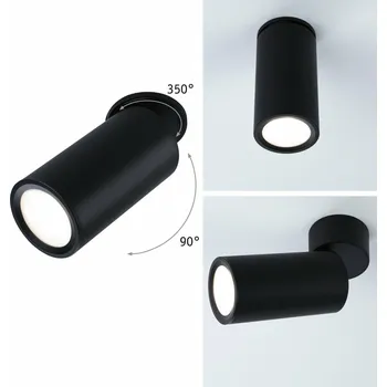 Bodové svítidlo PAULMANN LED vestavné svítidlo 3-krokové-stmívatelné Turnal kruhové 60mm 90° Coin 6W 230V stmívatelné 2700K černá mat