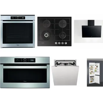 Set domácích spotřebičů WHIRLPOOL ABSOLUTE AKZM 8480 IX + WHIRLPOOL GOFL 629/NB + WHIRLPOOL AKR 62F LT K + WHIRLPOOL ABSOLUTE AMW 730 IX + WHIRLPOOL WIC 3C33 PFE + WHIRLPOOL ART 66112