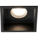 FARO HYDE SQ zapuštěné hranaté stropní svítidlo, černá