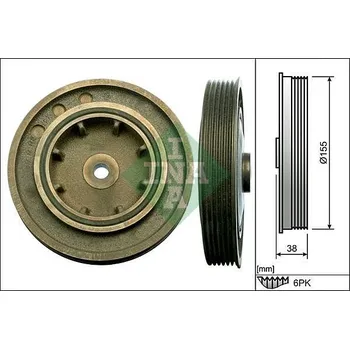 Řemenice, klikový hřídel Schaeffler INA 544 0101 10