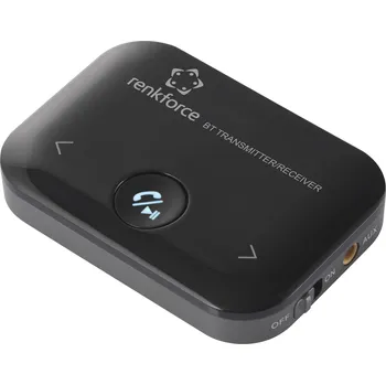 Bluetooth adaptér Renkforce RF-BTR-150 hudební vysílač/přijímač Bluetooth® Bluetooth verze: 5.0 8 m integrovaný akumulátor