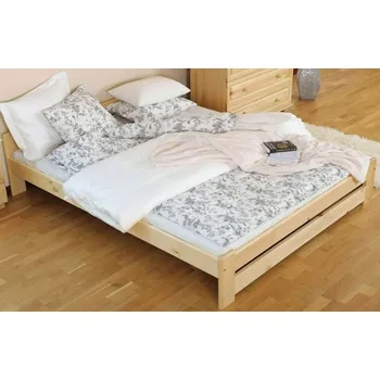 Postel Postel Monika 120 x 200 cm masivní borovice