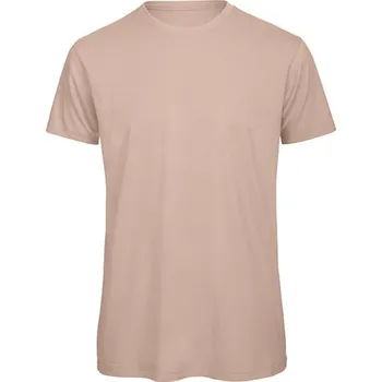 Pánské tričko B&C Pánské tričko TM042 Millennial Pink XXL