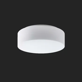 Osvětlení OSMONT ERI67005 ERIS 2 stropní/nástěnné skleněné svítidlo bílá IP43 3000 K 14W LED HF nouzové kombinované 3 h