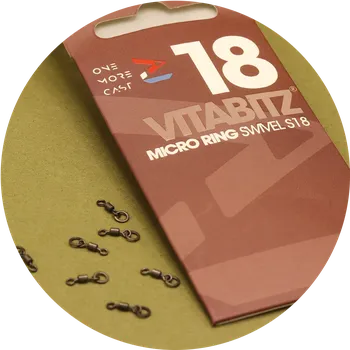 One More Cast Obratlík Vitabitz Micro Ring Swivel 15 ks Velikost 18