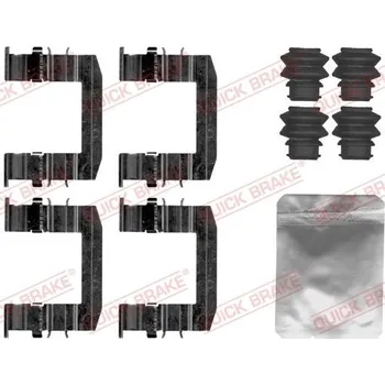 Brzdový systém Sada příslušenství obložení kotoučové brzdy QUICK BRAKE 109-1872