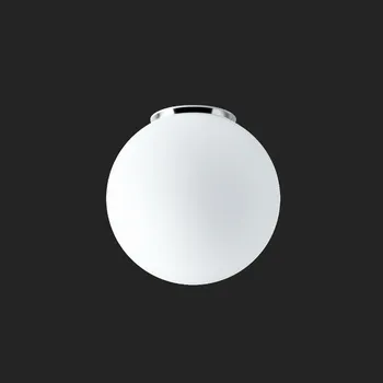 OSMONT STY61737 STYX 3 stropní/nástěnné skleněné svítidlo chrom / bílá IP65 4000 K 20W LED DALI