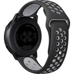 Handodo Double Silikonový Pásek pro Xiaomi Amazfit Pace Black/Grey (EU Blister)