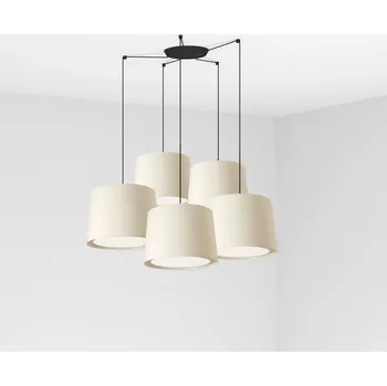 Svítidlo FARO CONGA závěsné svítidlo, bílá, 5L