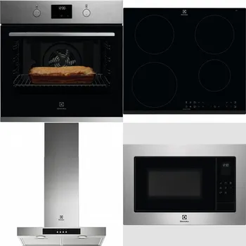Set domácích spotřebičů ELECTROLUX KOFGH70TX + ELECTROLUX LIR60430 + ELECTROLUX LFT426X + ELECTROLUX EMS4253TEX
