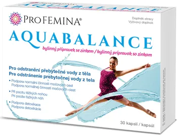 Přírodní produkt SWISS MED Pharmaceuticals Profemina Aquabalance 30 cps.