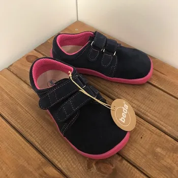 Dívčí polobotky Barefoot nízké tenisky ELISHA, Beda Barefoot Velikost: 31