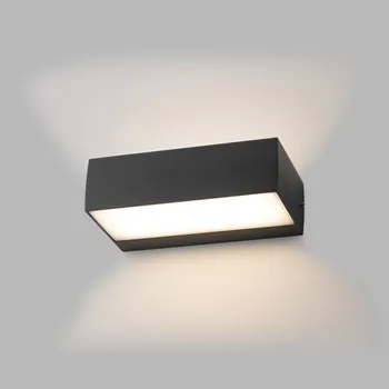 Venkovní osvětlení LED2 5130134DT KVADER, A DIM 9W 3000K nástěnné antracit