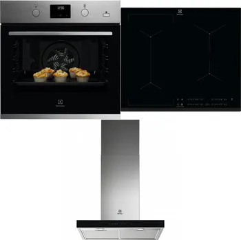 Set domácích spotřebičů ELECTROLUX KODGH70TX + ELECTROLUX EIV634 + ELECTROLUX LFT766X