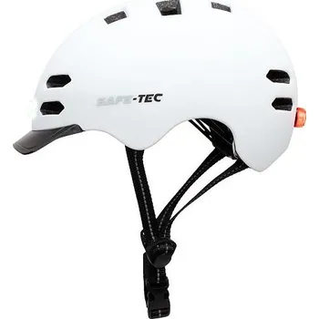 Cyklistická přilba SAFE-TEC MTV23 White M (55cm - 58cm)
