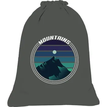 Sportovní vak Vak na záda Organic s potiskem mountains