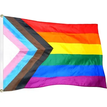 Vlajka Duhová vlajka LGBTI velká 150x90cm (LGBTI vlajka)