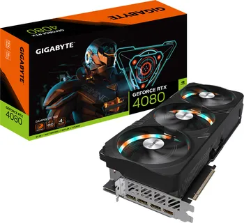 Grafická karta Gigabyte GeForce RTX 4080 16GB Gaming OC (GV-N4080GAMING OC-16GD)