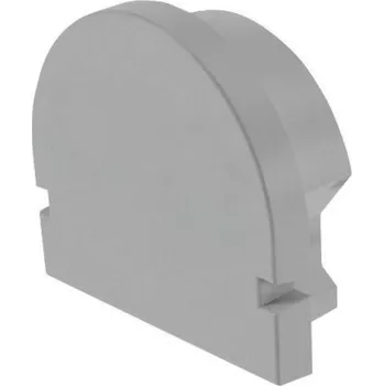 LED páska Light Impressions Reprofil koncovka R-AU-01-12 sada 2 ks šedá 18 mm 979511