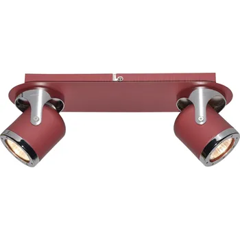 Bodové svítidlo Rabalux bodové svítidlo April GU10 2X MAX 5W červená 5038