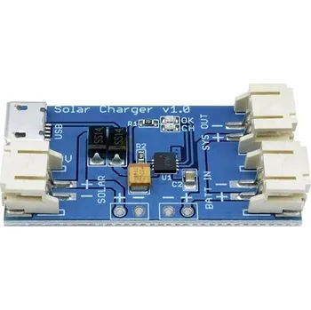 Nabíječka baterií Nabíječka Li-Pol článku s ochranou, modul HW-736 /solární nabíječka/
