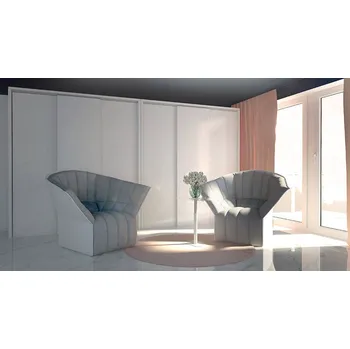 Nábytkové kování Laguna Unifuture kování pro šatní skříně :: 30kg přední křídlo