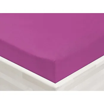 Prostěradlo Jersey napínací prostěradlo JR-009 Šeřikové 180 x 200 - výška 20 cm