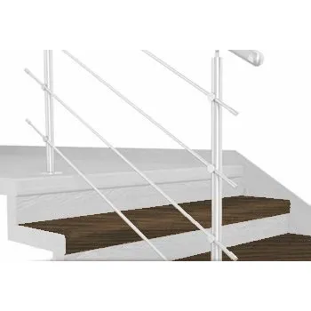 Nášlap na schod Topstep Flex Schodový nášlap Ořech tmavý 3142