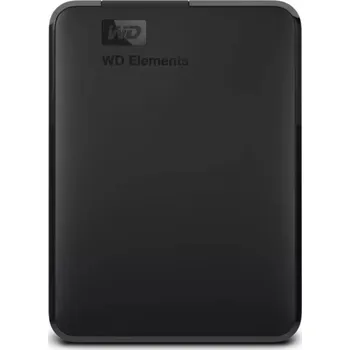 Počítač Přenosný externí pevný disk WD HDD Elements 1 TB černý (WDBUZG0010BBK-WESN)