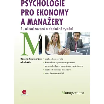 Psychologie pro ekonomy a manažery - Daniela Pauknerová (E-Kniha)