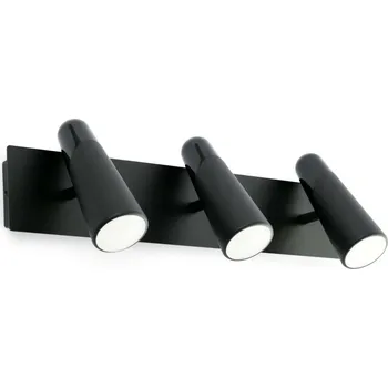 Nástěnné svítidlo FARO LAO nástěnná lampa, černá, 3L