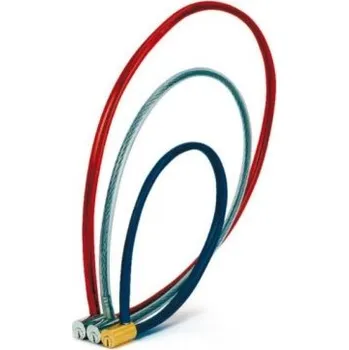 Zámek na kolo Lankový zámek FAB 7213M/900 2 kl.