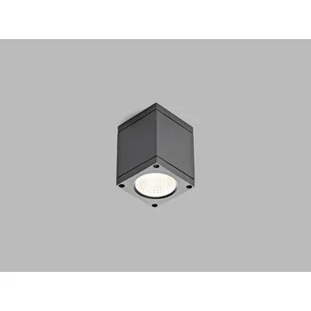 Venkovní osvětlení LED2 KUBO, A STROPNÍ ANTRACITOVÉ IP54 5130334