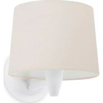 Nástěnné svítidlo FARO CONGA nástěnná lampa, bílá/béžová