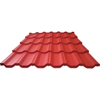 Střecha Blachdom Plechová střešní krytina Omak Moon Plus PE lesk Barva krytiny: Šedobílá RAL 9002