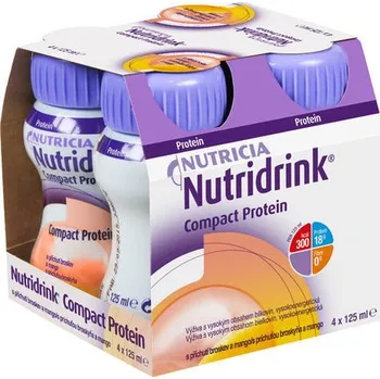 Nutricia Nutridrink Compact Protein 4x 125 ml Speciální výživa Nutricia Nutridrink Compact Protein 4x 125 ml