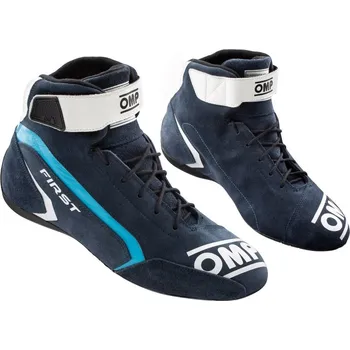 Moto obuv OMP Boty First Modrá 46