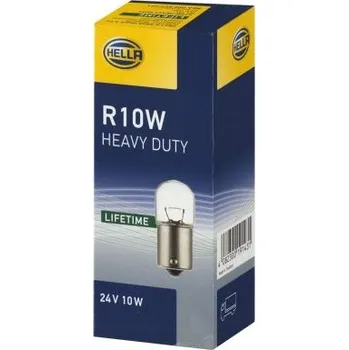 Autožárovka Hella 8GA 002 071-271 Žárovka 24V R10W BA15s
