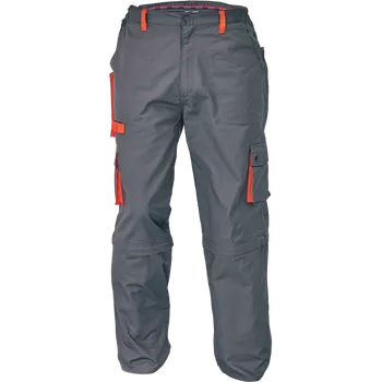 montérky ČERVA DESMAN kalhoty 2v1 Barva: šedá/oranžová, Velikost: 62
