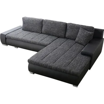 Sedací souprava Sedací souprava Toniks L/P černá/černý melír