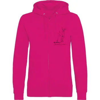 Pánská mikina Mikina na zip unisex s potiskem Nejsem ratlík ani srnka pánské