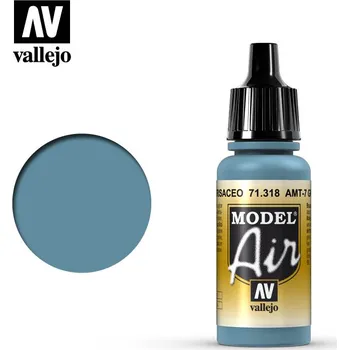 Modelářská barva Vallejo Model Air: AMT-7 Greyish Blue 17ml - airbrush barva na modely