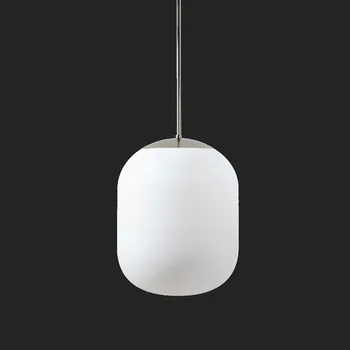 OSMONT TAN62777 TANIA P1 HP závěsné skleněné svítidlo nerez leštěná / bílá IP40 4000 K 52W LED DALI